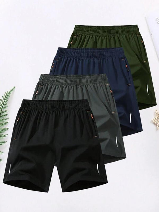 🩳 4-Pack | Men’s Athletic Shorts – Ultimate Comfort, Style & Everyday Versatility