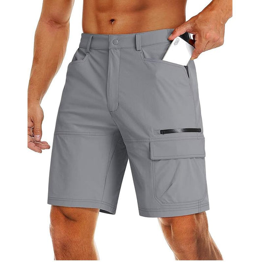 Men's Quick-Dry Cargo Shorts – 5 Pockets Outdoor & Work