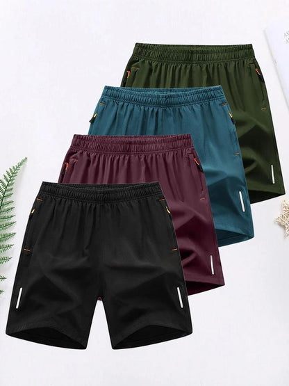 🩳 4-Pack | Men’s Athletic Shorts – Ultimate Comfort, Style & Everyday Versatility