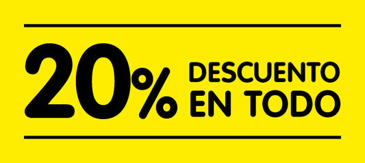 Cupón -20% OFF próximo pedido