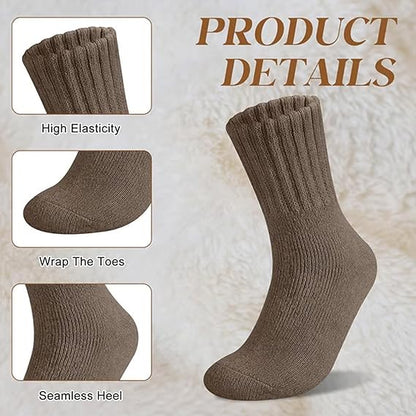 Women's Solid Mid-calf Socks (5pcs)