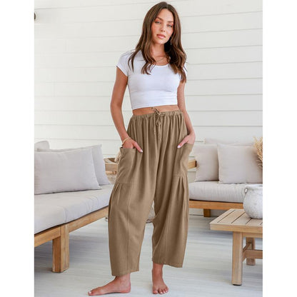 K-Flex™ Wide-Leg High-Waist Pants – Effortless Korean Streetwear with Ultimate Comfort