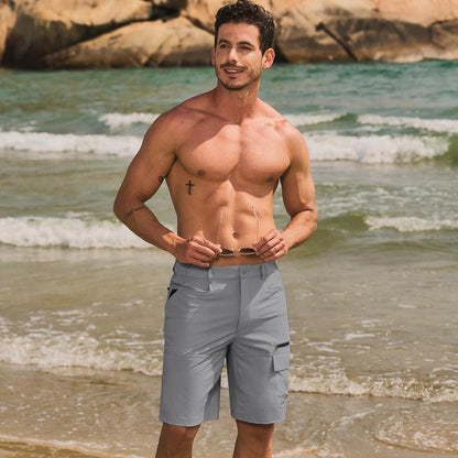Men's Quick-Dry Cargo Shorts – 5 Pockets Outdoor & Work