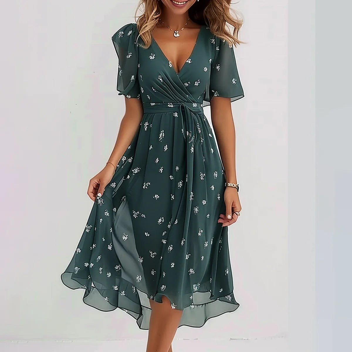 EleganceEcho – Elegant Dress