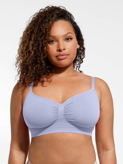 Lunimo Smooth Seamless Comfort Wireless Bra