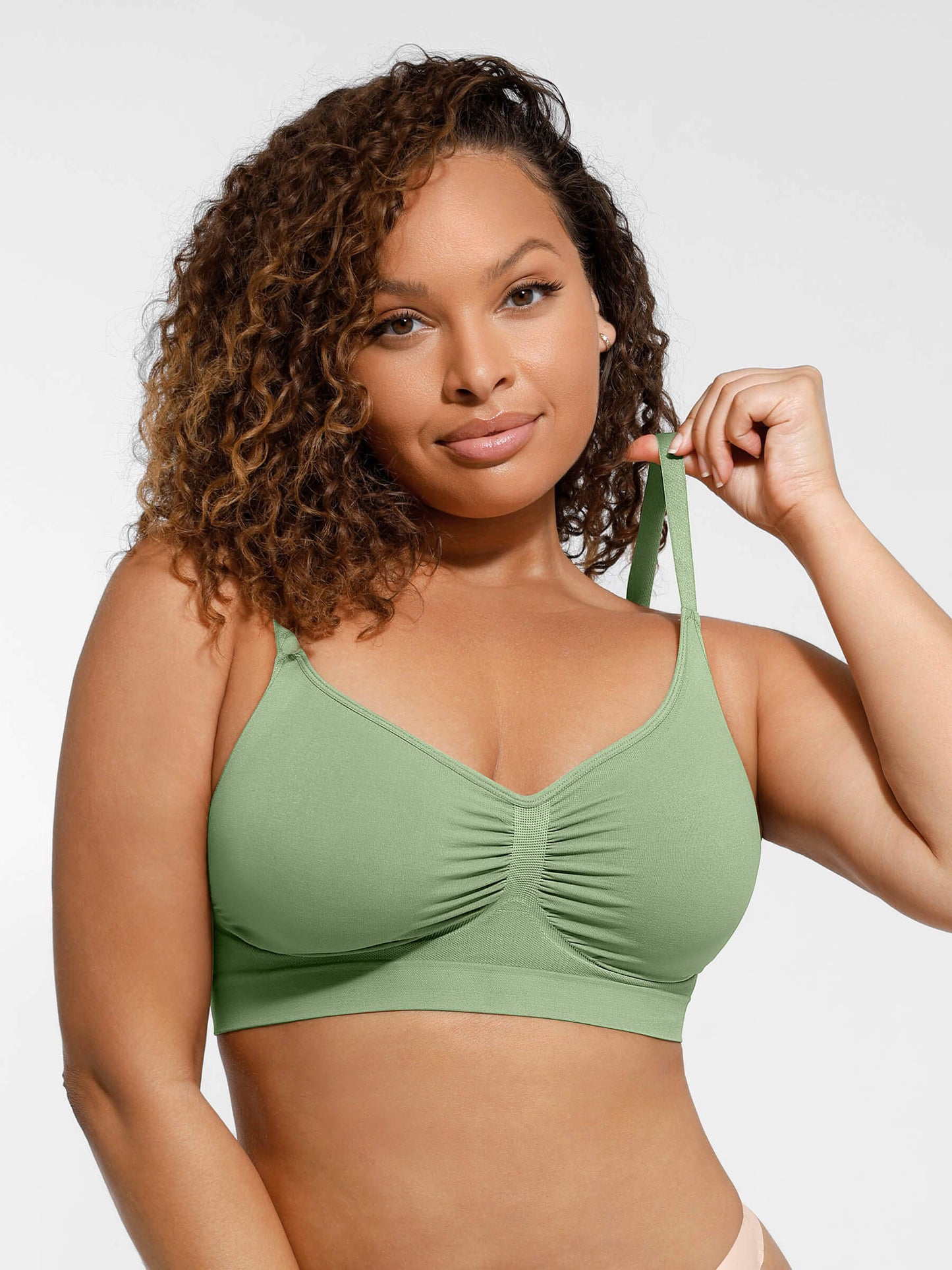 Lunimo Smooth Seamless Comfort Wireless Bra