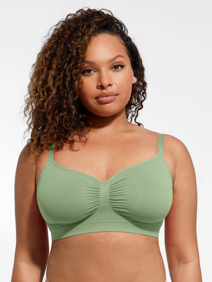 Lunimo Smooth Seamless Comfort Wireless Bra