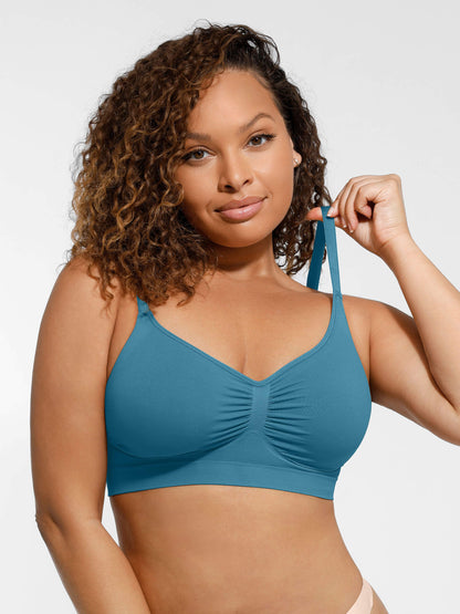 Lunimo Smooth Seamless Comfort Wireless Bra