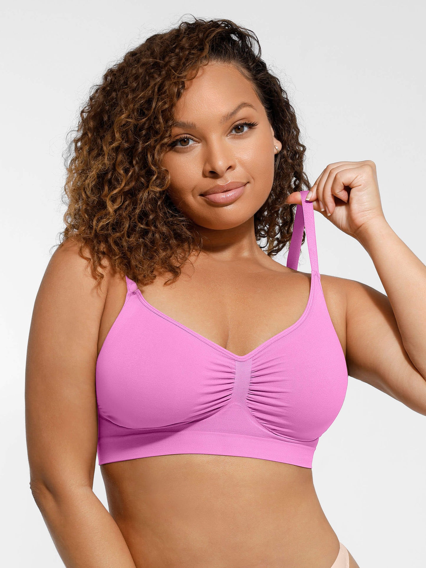 Lunimo Smooth Seamless Comfort Wireless Bra