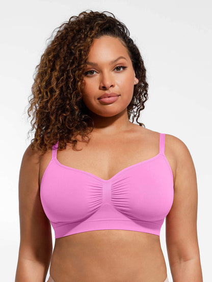 Lunimo Smooth Seamless Comfort Wireless Bra