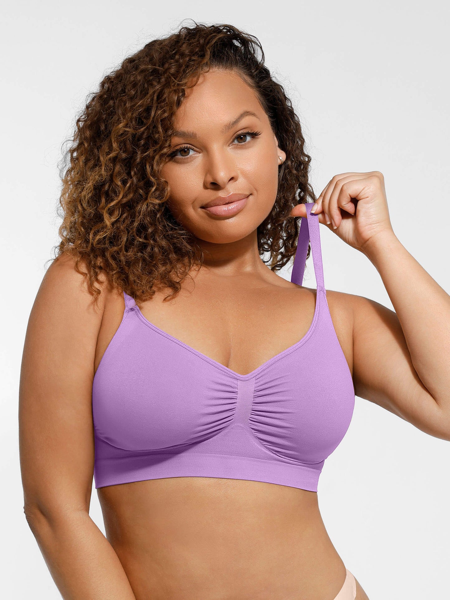 Lunimo Smooth Seamless Comfort Wireless Bra