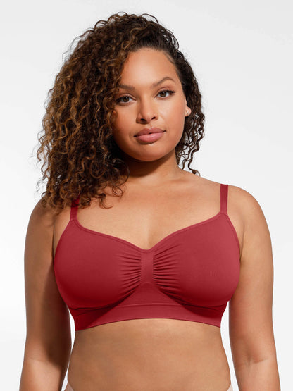 Lunimo Smooth Seamless Comfort Wireless Bra