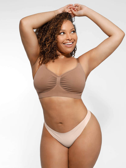 Lunimo Smooth Seamless Comfort Wireless Bra