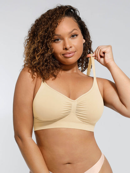 Lunimo Smooth Seamless Comfort Wireless Bra