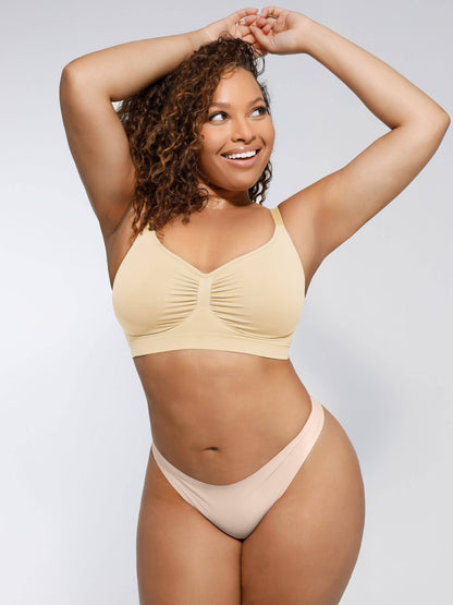 Lunimo Smooth Seamless Comfort Wireless Bra