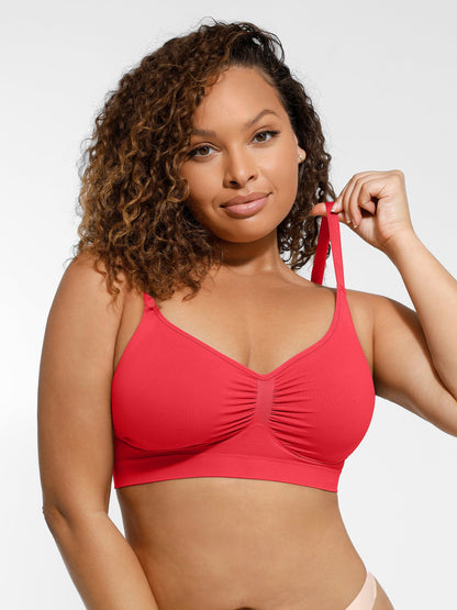 Lunimo Smooth Seamless Comfort Wireless Bra