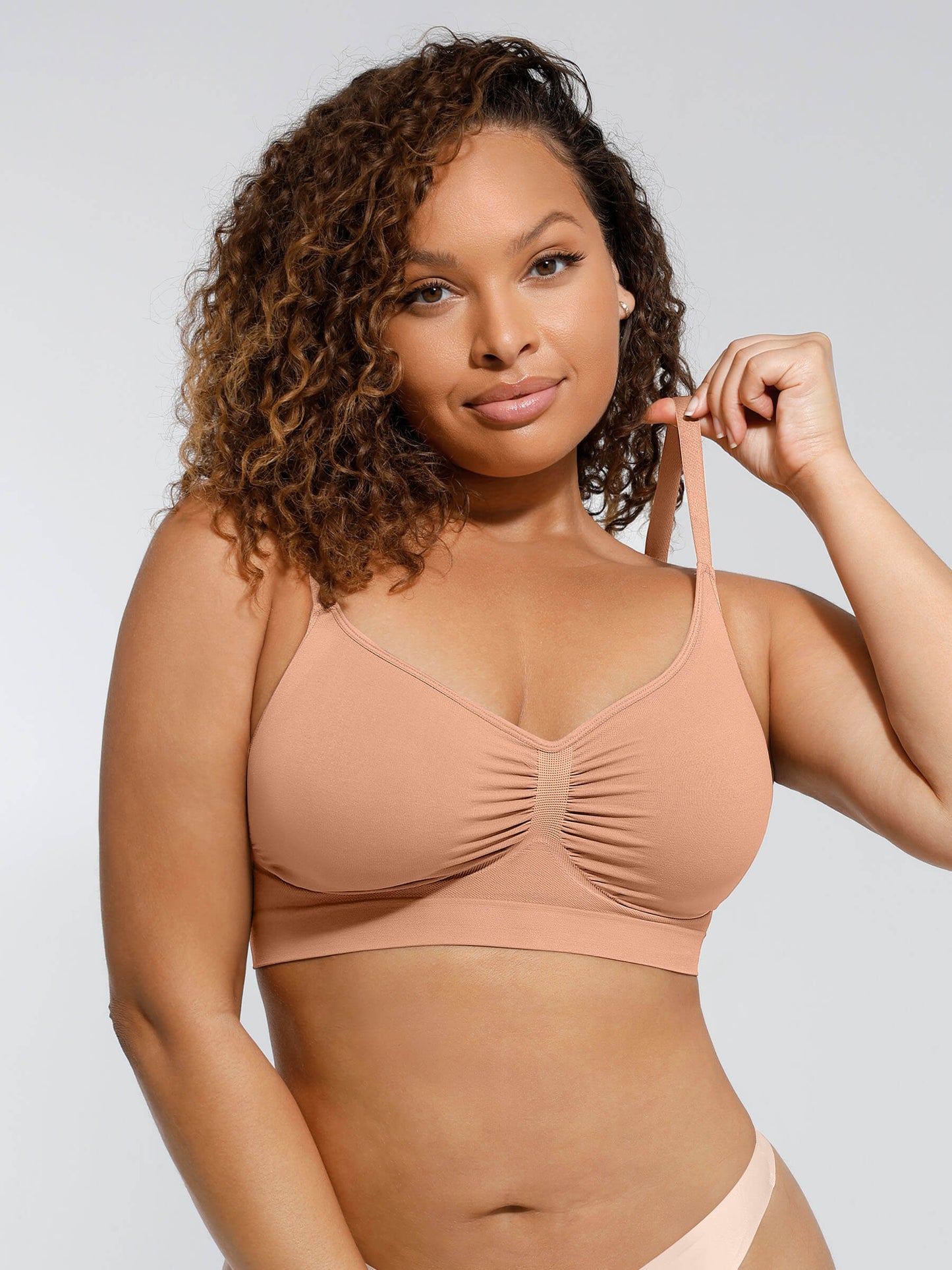 Lunimo Smooth Seamless Comfort Wireless Bra