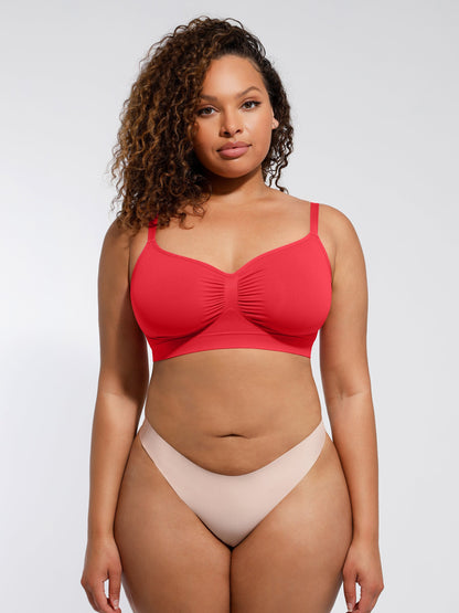 Lunimo Smooth Seamless Comfort Wireless Bra