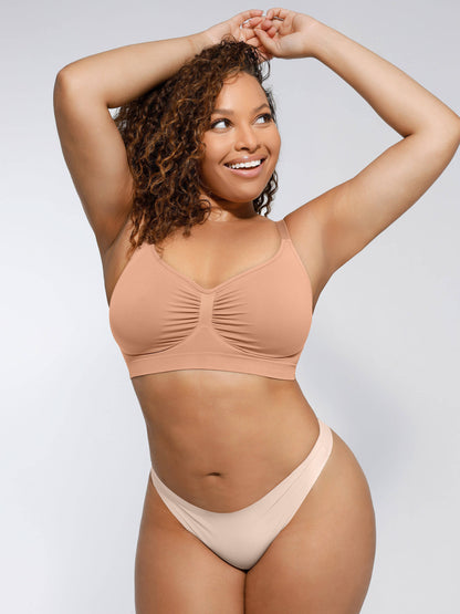 Lunimo Smooth Seamless Comfort Wireless Bra