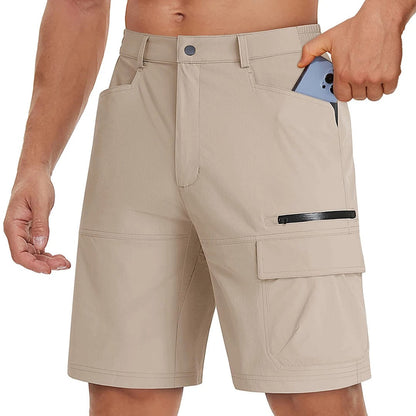 Men's Quick-Dry Cargo Shorts – 5 Pockets Outdoor & Work
