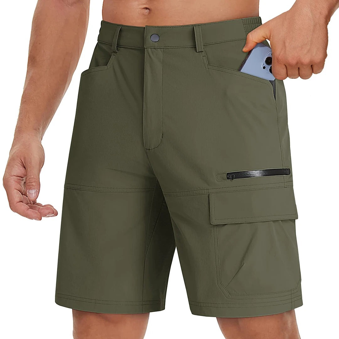 Men's Quick-Dry Cargo Shorts – 5 Pockets Outdoor & Work