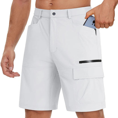 Men's Quick-Dry Cargo Shorts – 5 Pockets Outdoor & Work